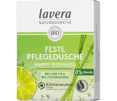 Lavera Твердый гель для душа Свежесть