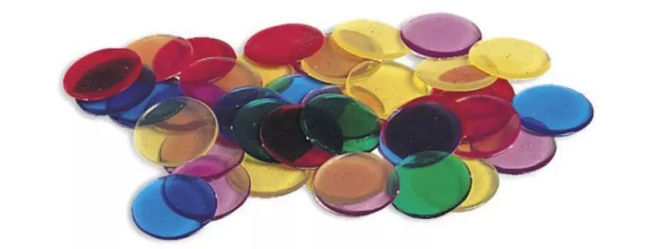 Learning Resources Фишки для счета Прозрачные круги