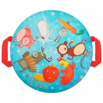 Ледянка Сималенд Санки Забавные животные 45 см