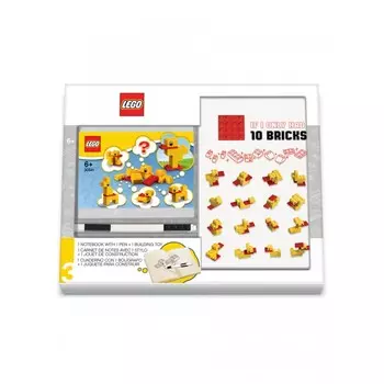 Lego Classic Книга для записей с ручкой и минифигурой Duck Build