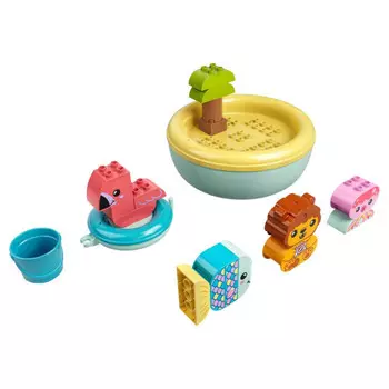 Lego Duplo 10966 Лего Дупло Приключения в ванной Плавучий остров для зверей