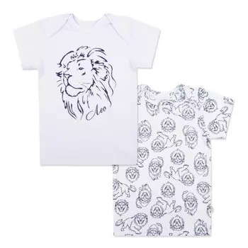 Leo Футболка детская Лев 2 шт.