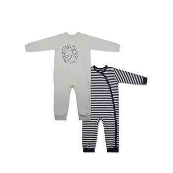 Leo Комбинезон длинный рукав Лев 2 шт.