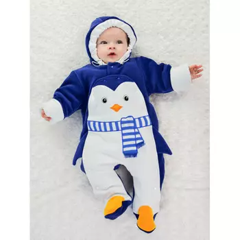 Leo Комбинезон велюровый Пингвиненок 1112