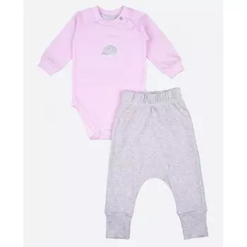 Leo Комплект (боди, штанишки) Ёжик в тельняшке