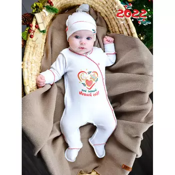 Leo Комплект комбинезон и шапочка Прянички 2018А-1