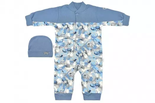 Leo Комплект Саванна (комбинезон и шапочка)