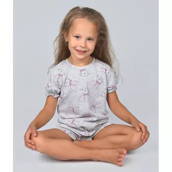 Лео Комплект Серый зайка