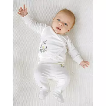 Лео Распашонка органик Птенчики 2004А-12