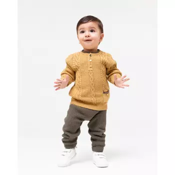 Leoking Костюм для мальчика кофта с карманом и штанишками из 100% хлопка 8360