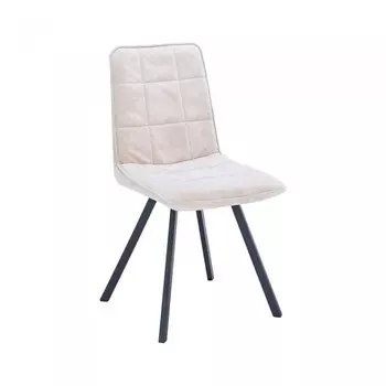 Leset Стул Норман ткань металл черный