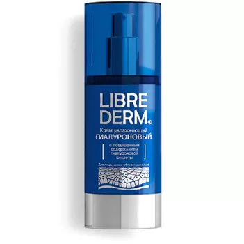 Librederm Гиалуроновый крем увлажняющий для лица шеи и области декольте 50 мл