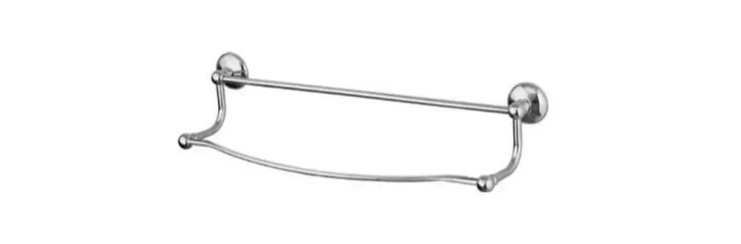 Lider Держатель для полотенца 2-ой гнутый