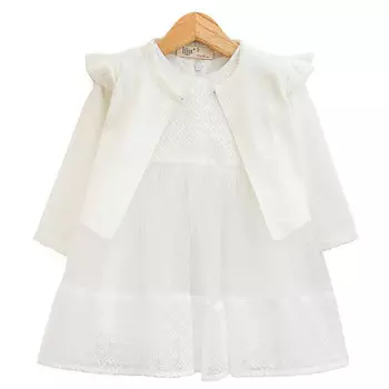 Lilax Комплект для девочки (жакет и платье) L6004