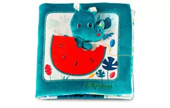 Lilliputiens Книжка мягкая Мариус ищет папу