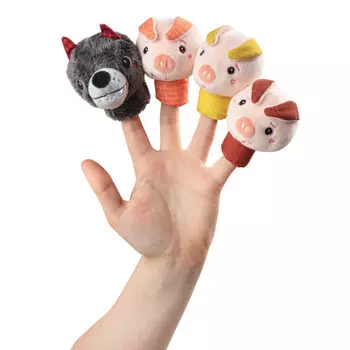 Lilliputiens Кукольный театр Волк и 3 поросенка
