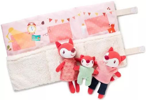 Lilliputiens Набор игровой Семья лисят