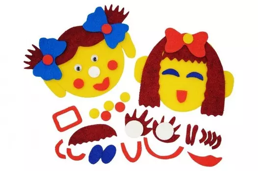 Lip-Lip набор Эмоции с липучками и игровым полем