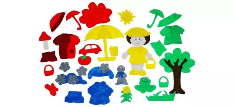 Lip-Lip Одежда по цветам с полем