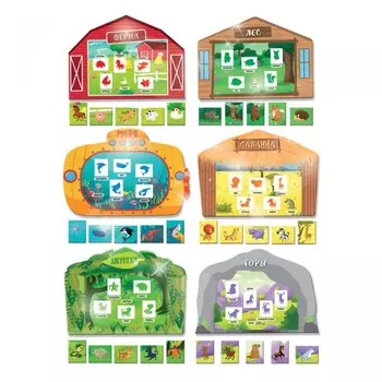 Lisciani Лото Кто где живёт?