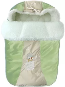 Little People Зимний конверт Снежинка меховой