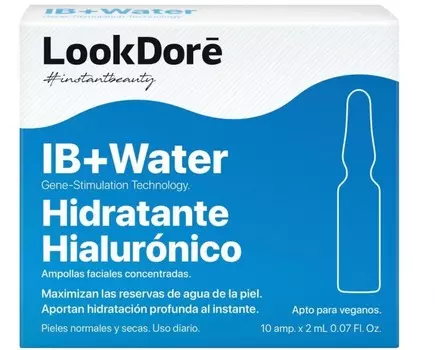 LookDore Концентрированная сыворотка для интенсивного увлажнения IB + Water Moisturizing 10x2 мл