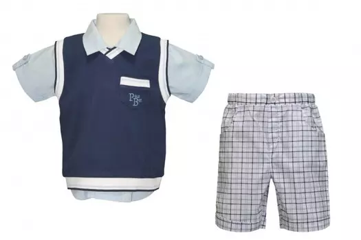 LP Collection Комплект (рубашка, шорты, жилет) 23-1551