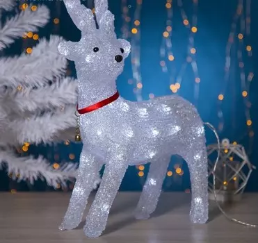 Luazon Lighting Фигура Олененок голова влево 60 см