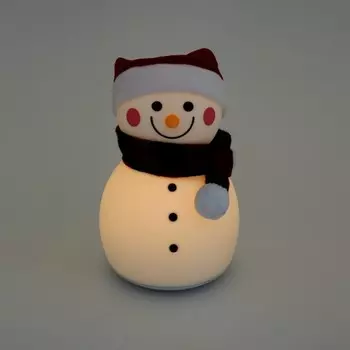 Лючия Ночник Мяшки-светяшки 140 Снеговик в колпаке