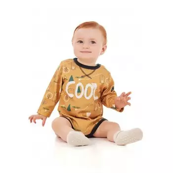 Lucky Child Боди длинный рукав Зимние каникулы 63-19