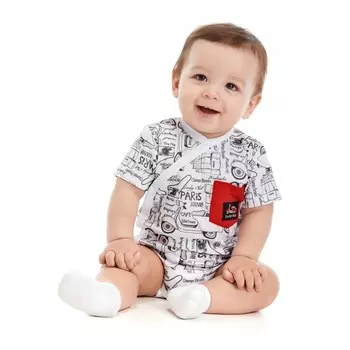 Lucky Child Боди для мальчика Лемур в Париже 43-5к