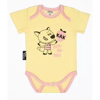 Lucky Child Боди Ми-Ми-Мишки 69-19/жёлт