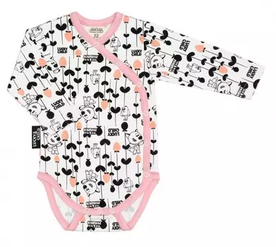 Lucky Child Боди с длинным рукавом Ми-Ми-Мишки 69-5/цв