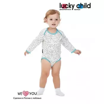 Lucky Child Боди Зоопарк 30-122 3 шт.
