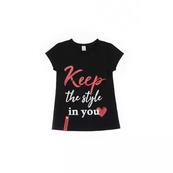 Lucky Child Футболка Зебры 66-26к/черн