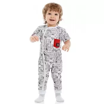 Lucky Child Комбинезон для мальчика Лемур в Париже 43-13к/цв