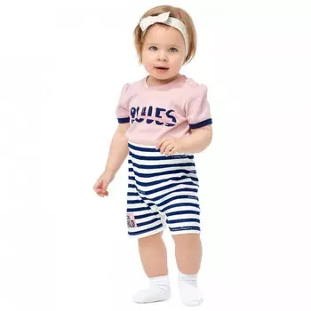 Lucky Child Песочник для девочки Скажи да Полоска 83-28