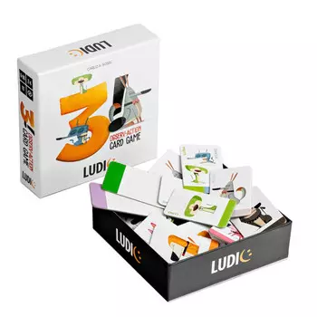 Ludic Карточная настольная игра Три
