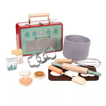 Lukno Набор игрушек Кондитер в чемоданчике