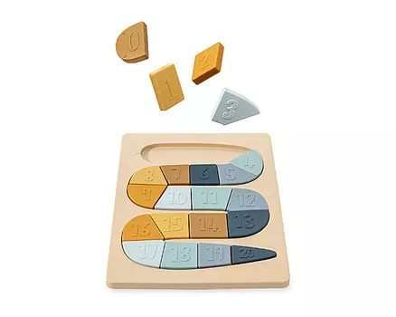 Lukno Пазл Учим цифры