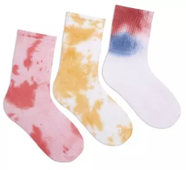 Lunarable Комплект женских носков с принтом 076 3 пары