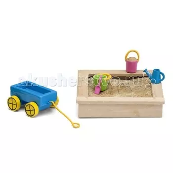 Lundby Смоланд Детская песочница с игрушками