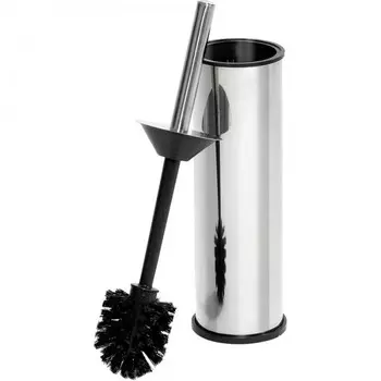 Luscan Ершик для унитаза напольный с подставкой зеркальный