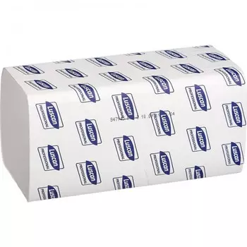 Luscan Professional Полотенца бумажные для диспенсеров 2-х слойные 200 листов 20 шт.