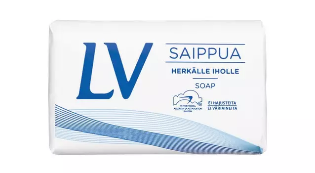 LV Гипоаллергенное туалетное мыло 10 шт.