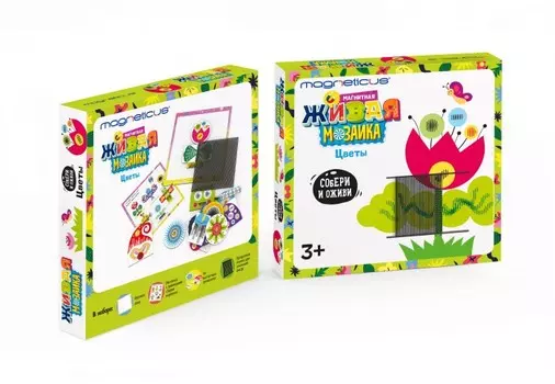 Magneticus Анимированная магнитная мозаика Цветы