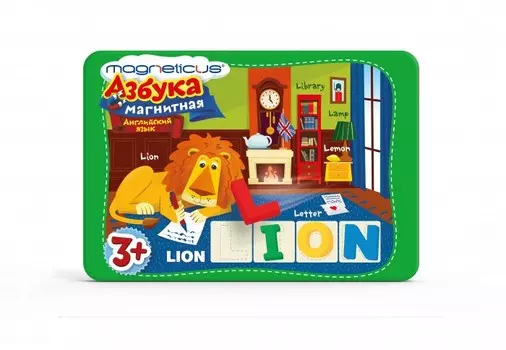Magneticus Магнитная азбука английский язык с заданиями