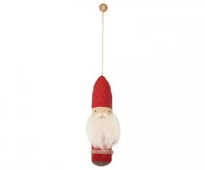 Maileg Елочная игрушка Санта 12 см