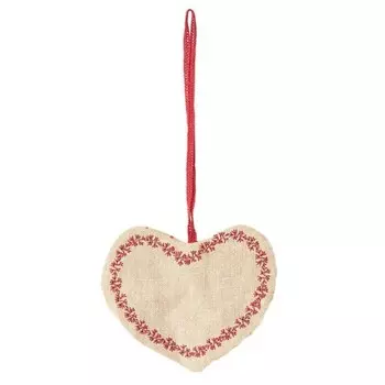 Maileg Елочная игрушка Сердце 7 см