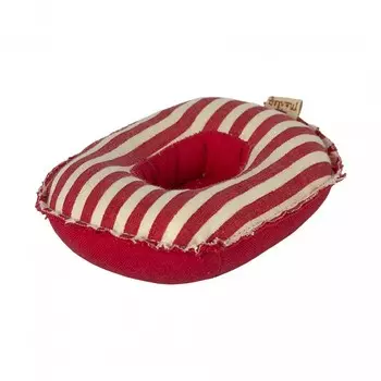 Maileg Резиновая лодка для мышей младшего брата и младшей сестры в полоску